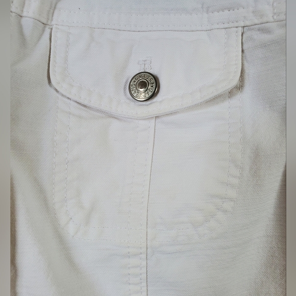 GAP White Classic Denim Jacket - Picture 4 of 11